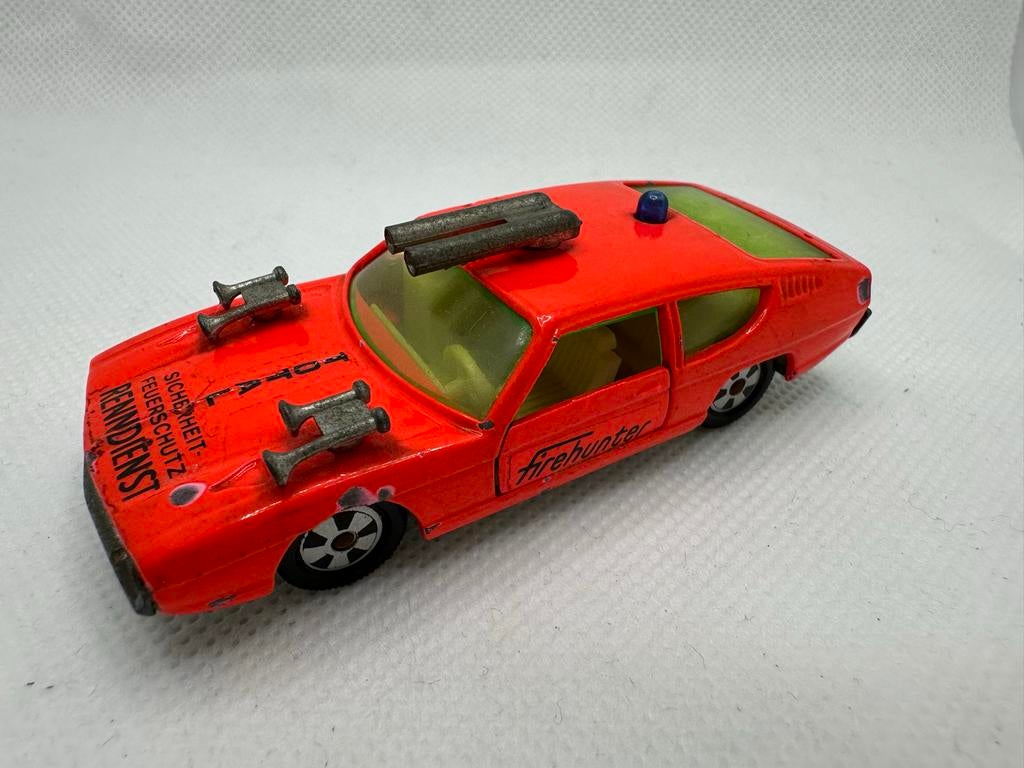 Siku v317 Lamborghini 400GT redelijk goed staat 1972 vintage, Ophalen of Verzenden, Zo goed als nieuw, Auto, SIKU