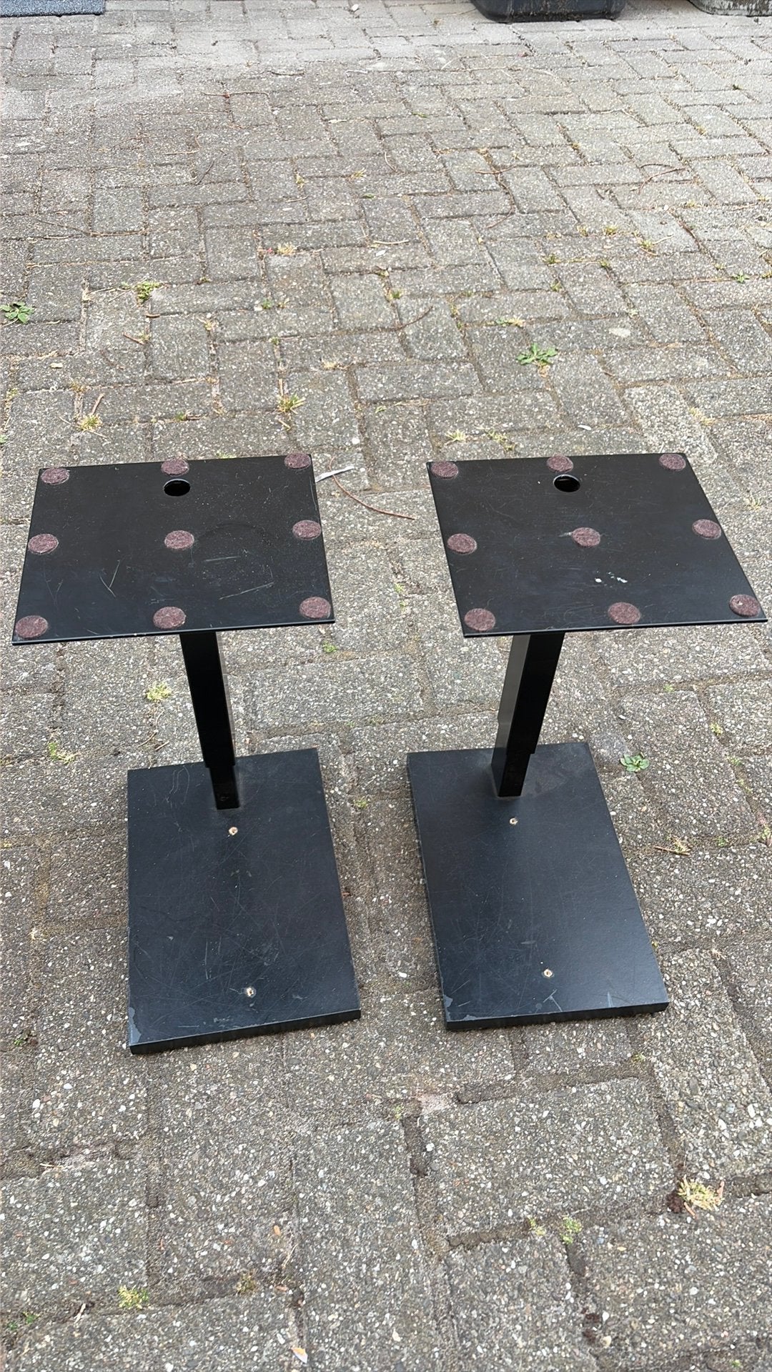 Speakerstands (hoogte verstelbaar), Muziek en Instrumenten, Ophalen, Gebruikt, Speaker