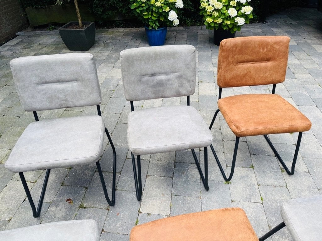 Zes mooie eetkamerstoelen, Ophalen, Zo goed als nieuw, Overige kleuren, Vijf, Zes of meer stoelen