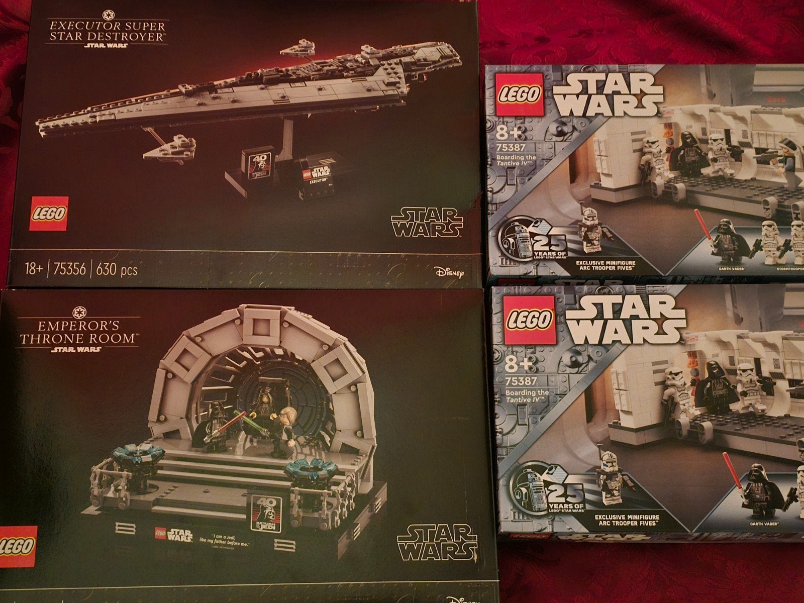 LEGO Star Wars: 4 Nieuwe Sets (2x 75387, 1x 75352, 1x 75356, Ophalen of Verzenden, Nieuw, Overige merken