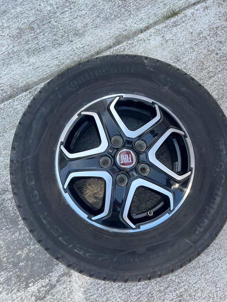 Reservewiel camper voor fiat/ citroen/ peugot., Auto-onderdelen, Ophalen, Bestelwagen, 15 inch, Banden en Velgen
