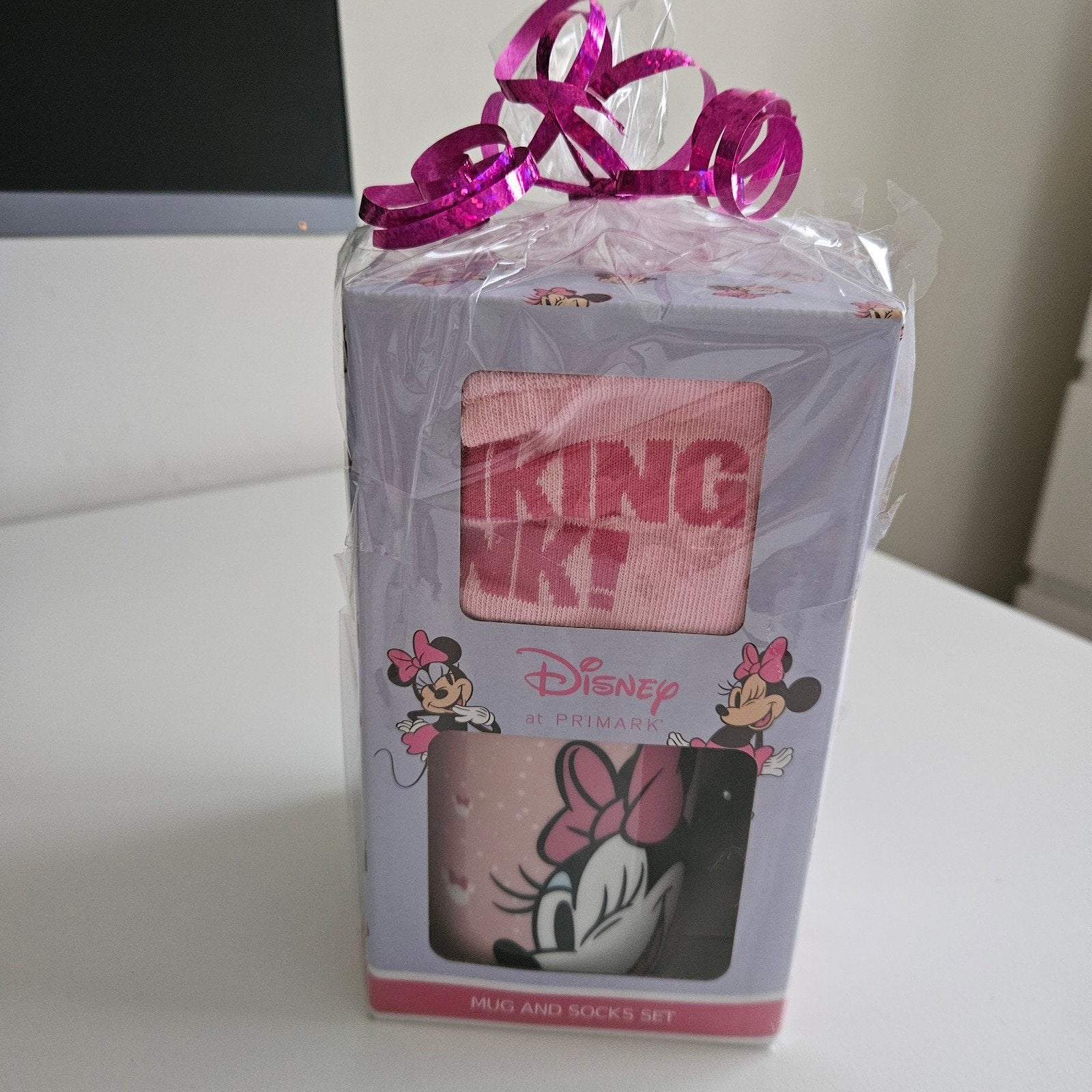 Minnie Mouse mok en sokken set - Disney Primark, Verzamelen, Ophalen of Verzenden, Nieuw