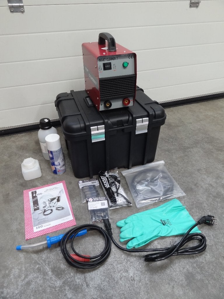 Lasnaadreiniger Isojet Cleaner 7 complete set met koffer