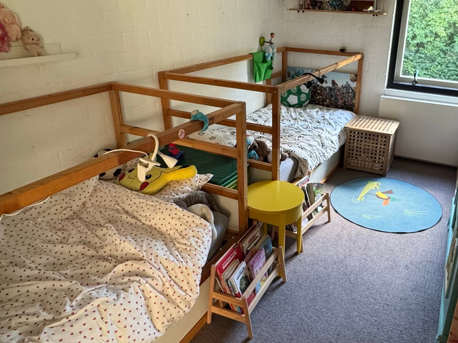 Twee keer IKEA Kura bed - Ideaal voor kinderkamer, Kinderen en Baby's, Kinderkamer | Bedden, Ophalen, 85 tot 100 cm, Gebruikt