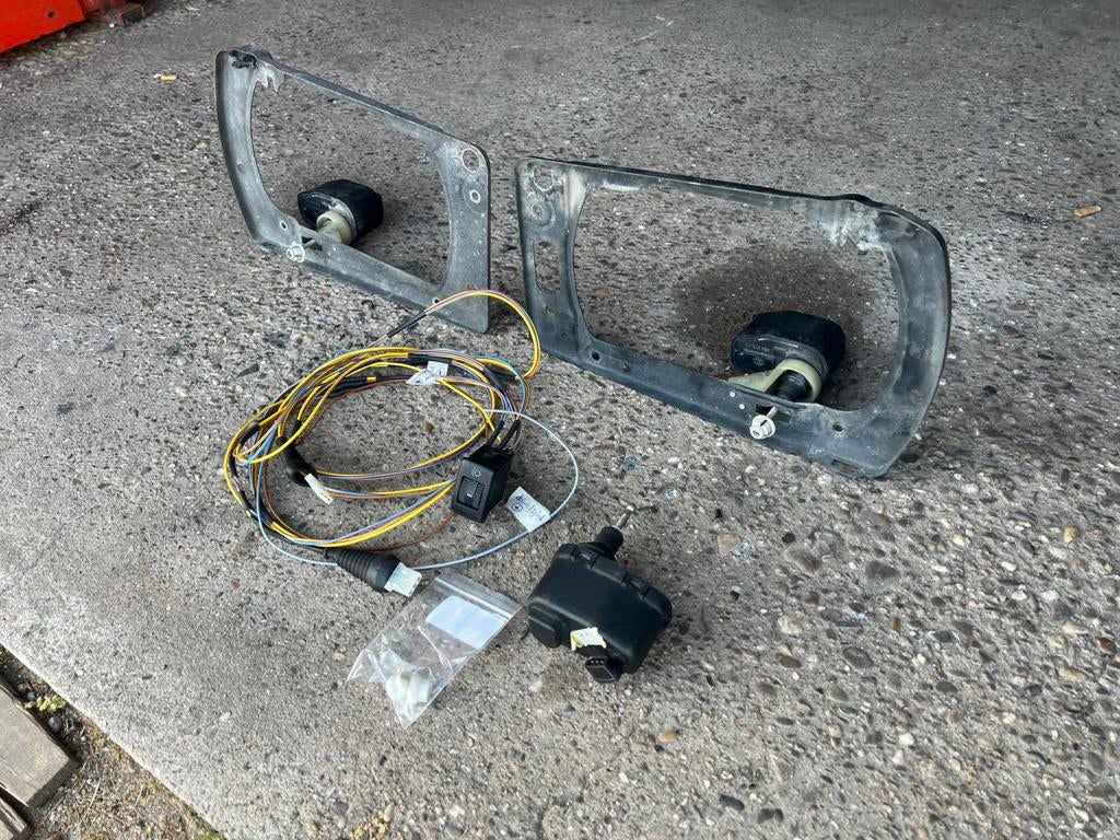 Jetta mk2 koplamp hoogte regeling set, Auto-onderdelen, Ophalen of Verzenden, Gebruikt, Volkswagen