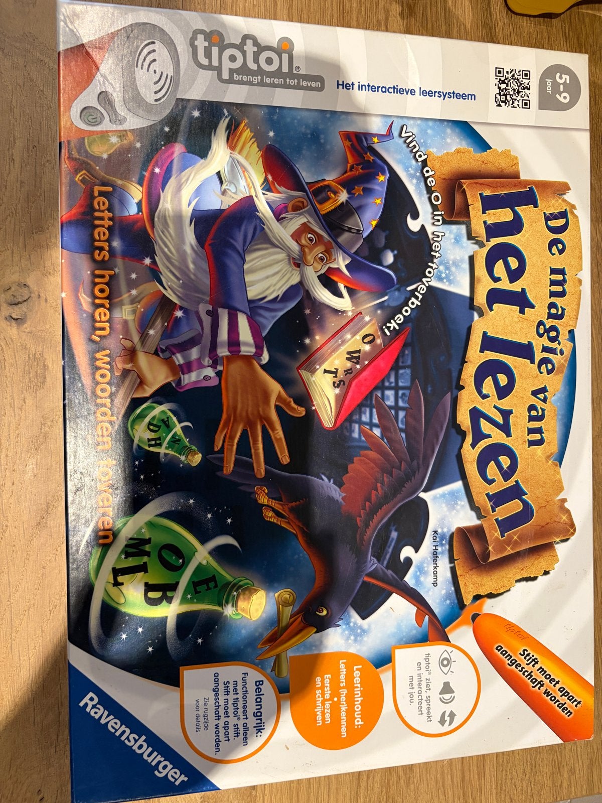 Tiptoi spel: De Magie van het Lezen (5-9 jaar), Ophalen, Gebruikt, Taal en Lezen, Met geluid