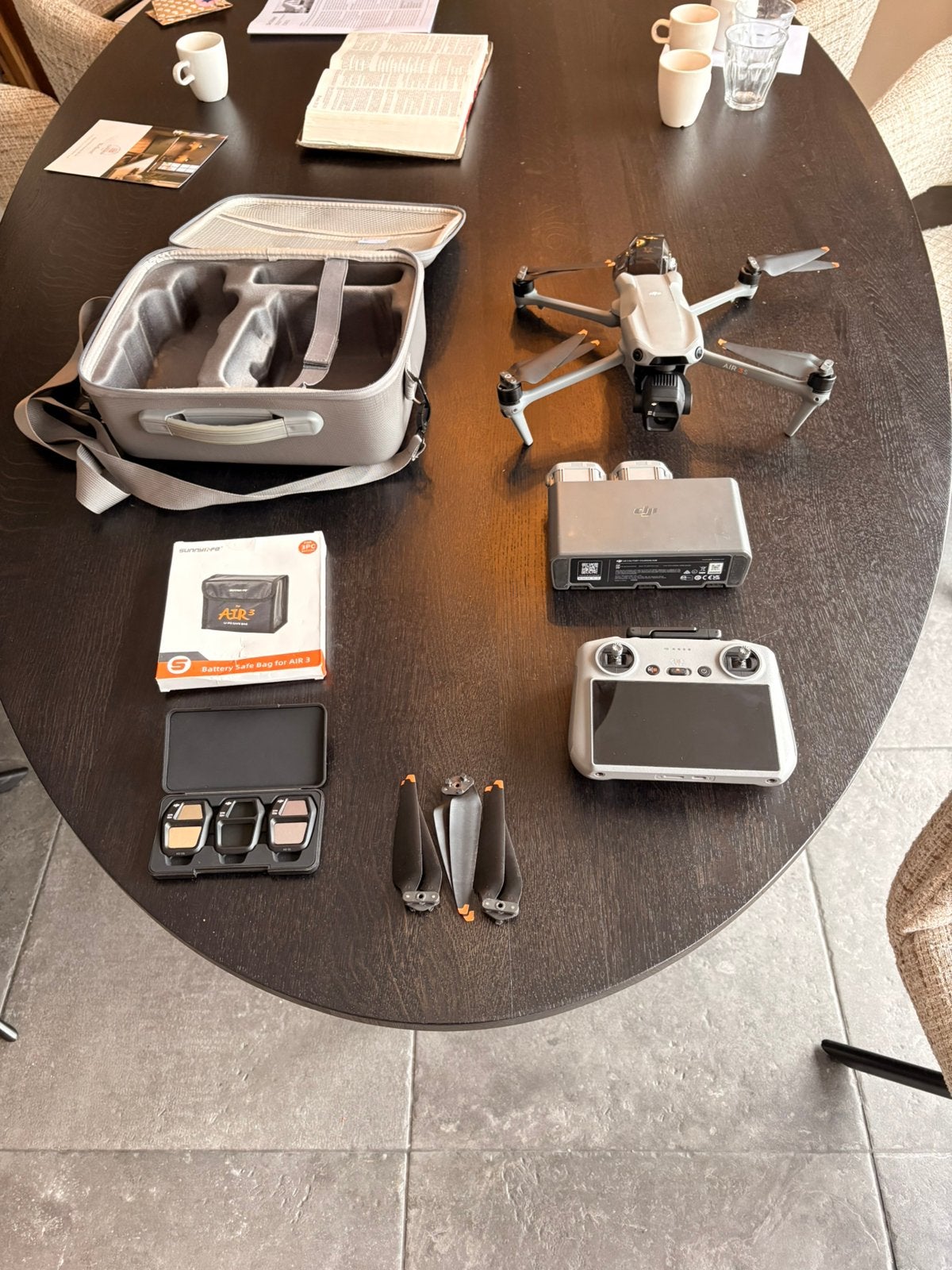 Dji Air 3s met DJI care refresh, Audio, Tv en Foto, Ophalen of Verzenden, Zo goed als nieuw