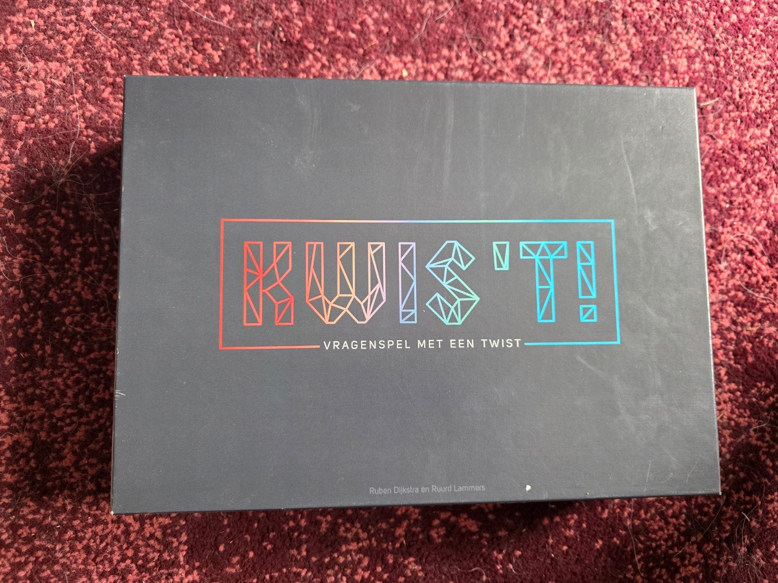 KWIS 'T! Vragenspel met een twist, Vijf spelers of meer, Ophalen of Verzenden, Zo goed als nieuw, Duksa Dijkstra en Paul Lammerst