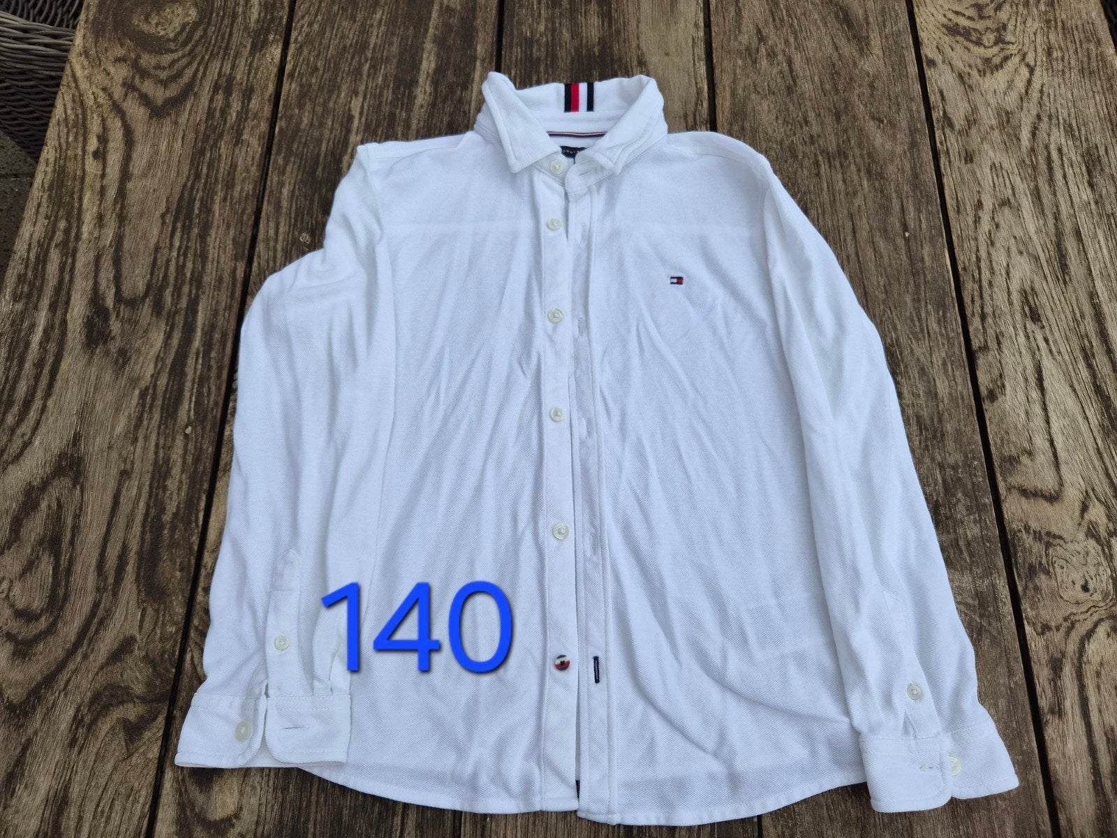 blouse overhemd maat 140 Tommy Hilfiger, Kinderen en Baby's, Overhemd of Blouse, Ophalen of Verzenden, Jongen, Tommy Hilfiger