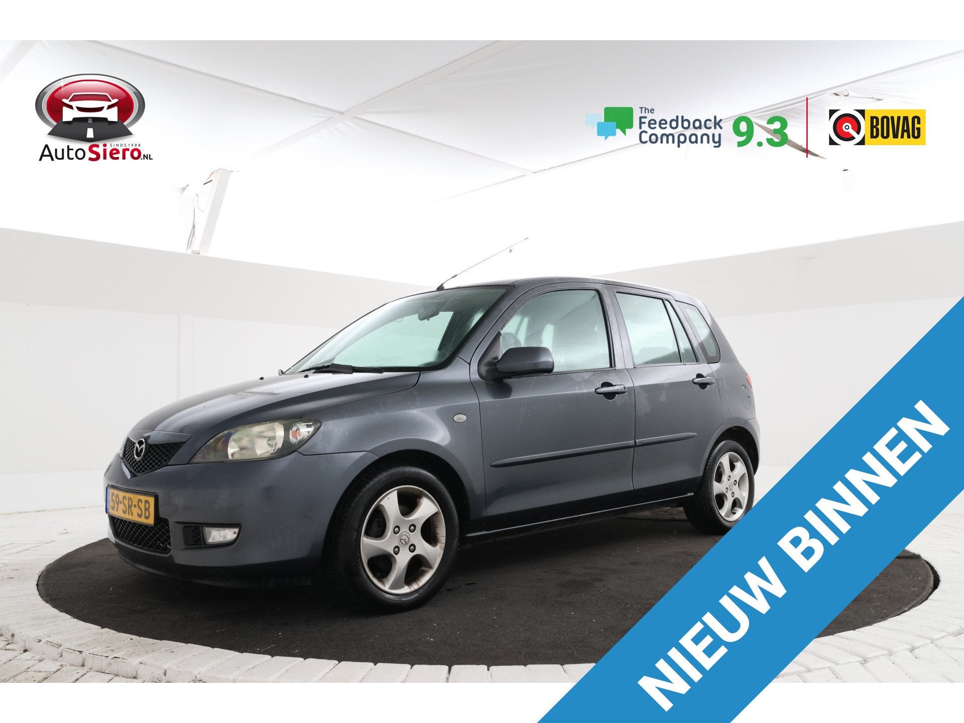 Mazda 2 1.4 Touring apk tot 06-2027 AIRCO (bj 2006), Auto's, Voorwielaandrijving, 15 km/l, 4 cilinders, Met garantie (alle)