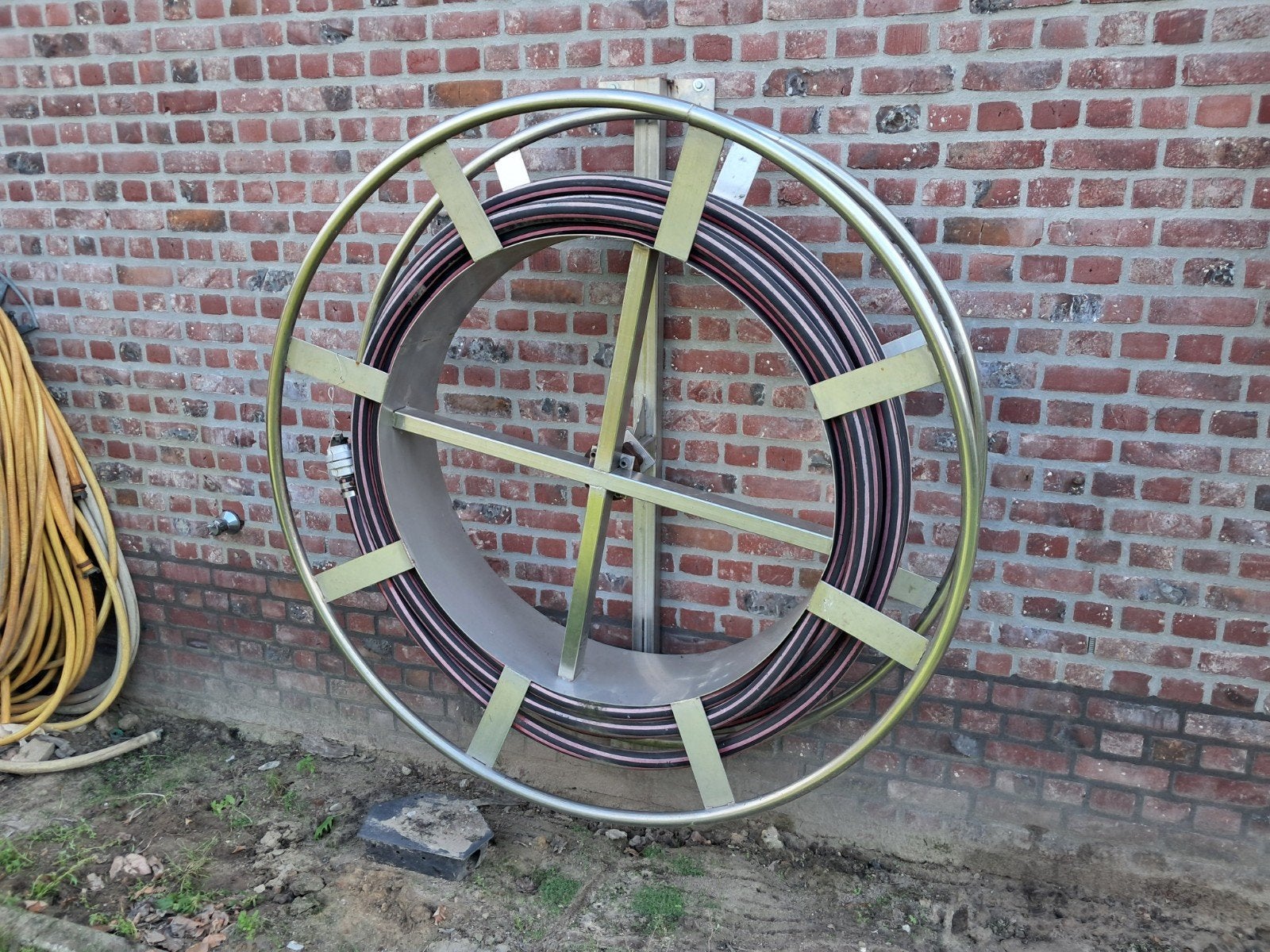 slanghaspel rvs met 51 meter slang, Ophalen of Verzenden