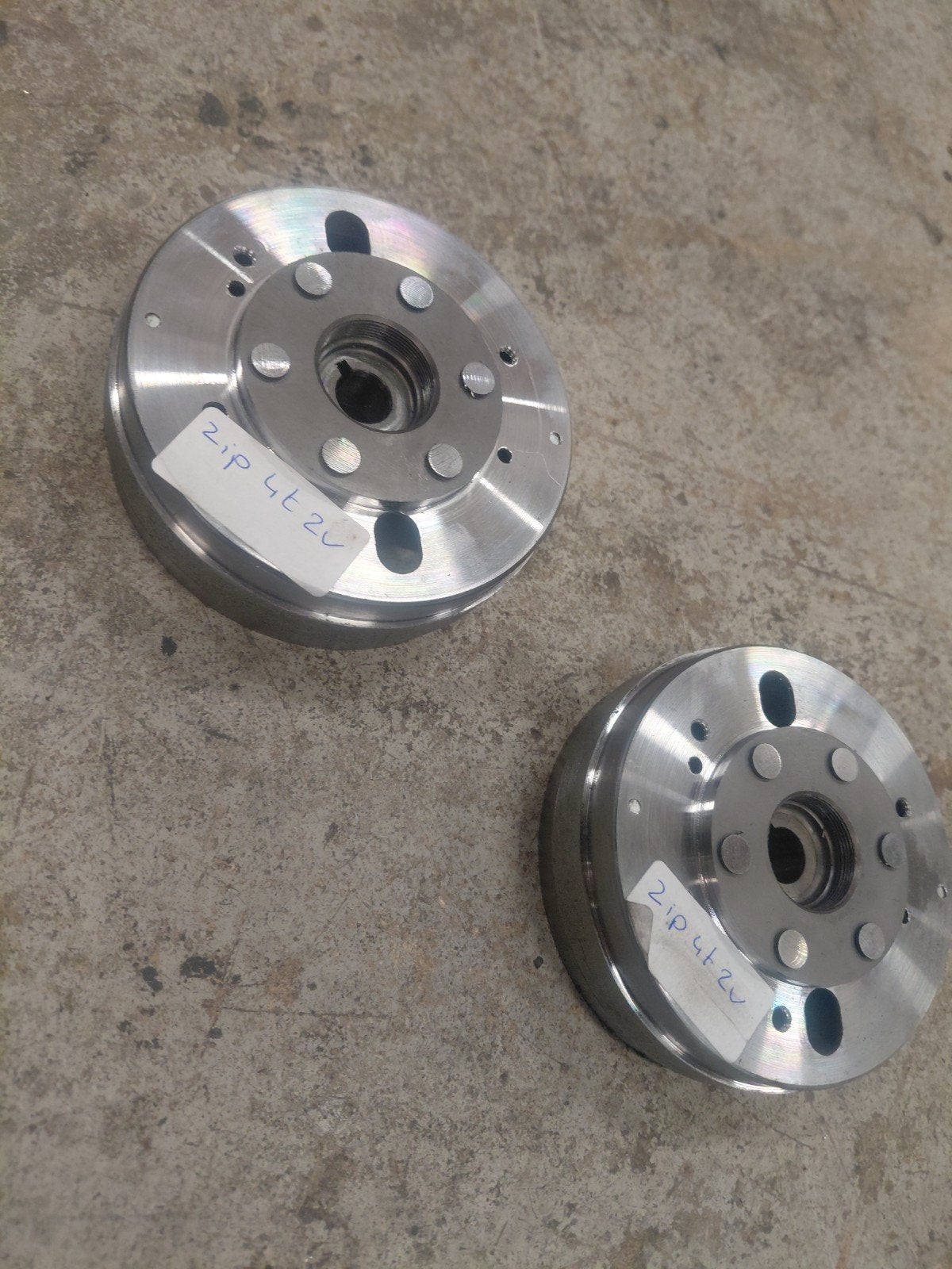 vliegwiel zip 4t, Motoren, Ophalen