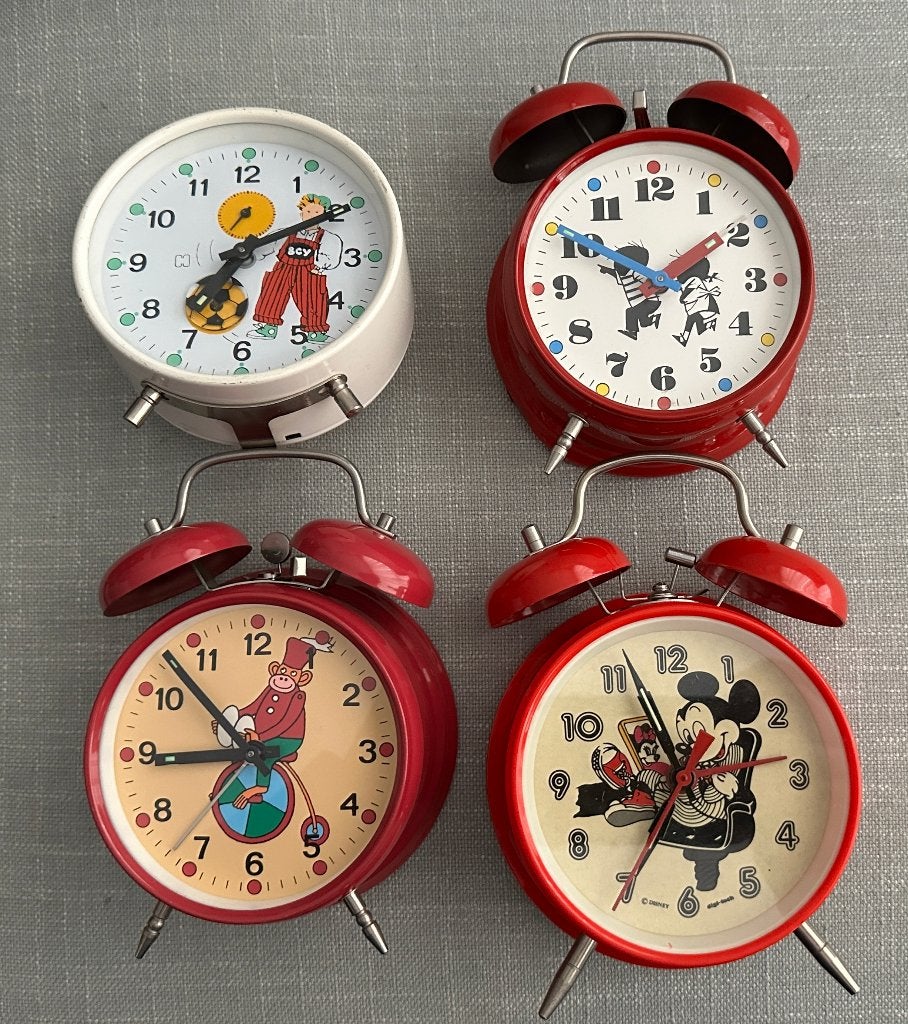 wekkers, Mickey Mouse, Jip en Janneke, Ophalen of Verzenden