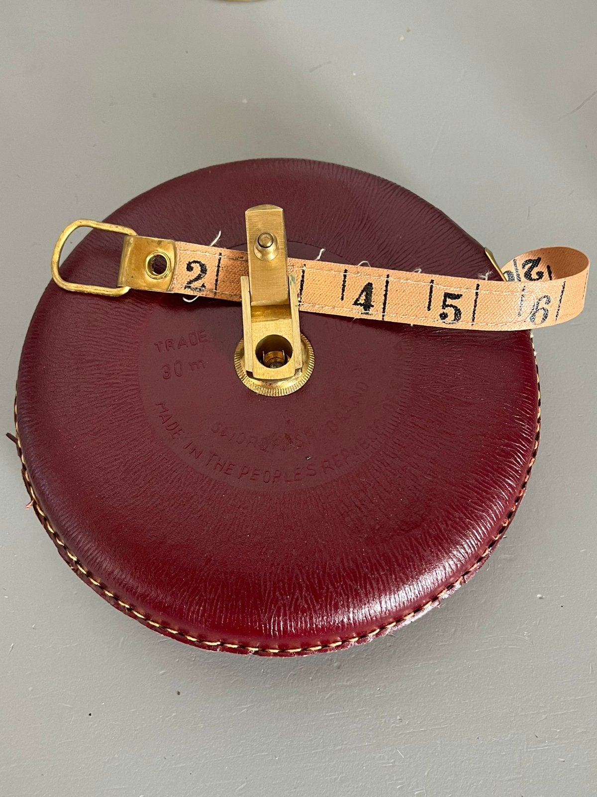 Vintage meetlint 30m., Ophalen of Verzenden