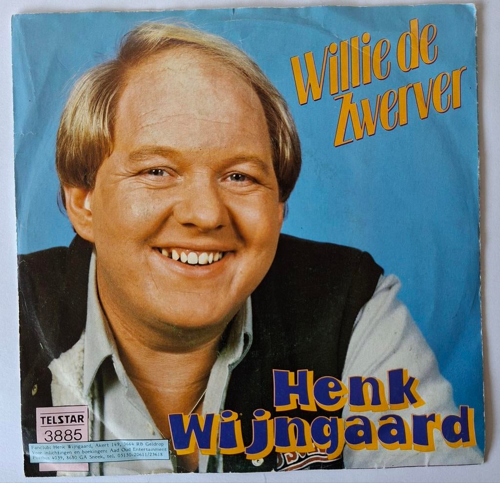 Henk Wijngaard        Willie De Zwerver, Gebruikt, 7 inch, Ophalen of Verzenden, Nederlandstalig