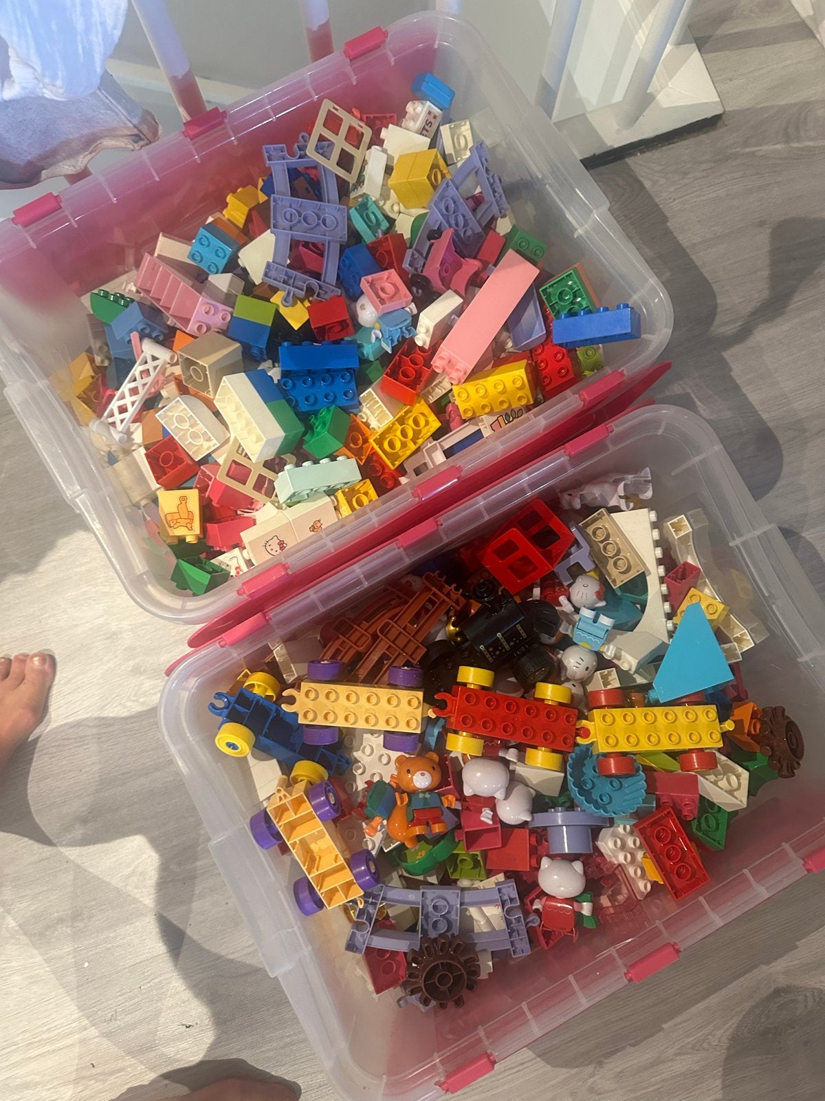 Grote partij Duplo blokken en onderdelen, Kinderen en Baby's, Speelgoed | Duplo en Lego, Ophalen, Gebruikt, Inclusief extra onderdelen