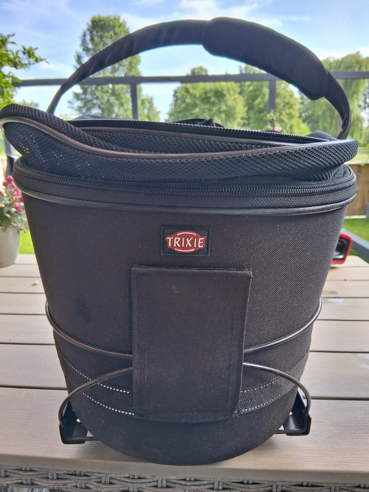 Trixie Hondenfietsmand voor bagagedrager, Fietsen en Brommers, Fietsaccessoires | Aanhangers en Karren, Ophalen, Trixie, Gebruikt
