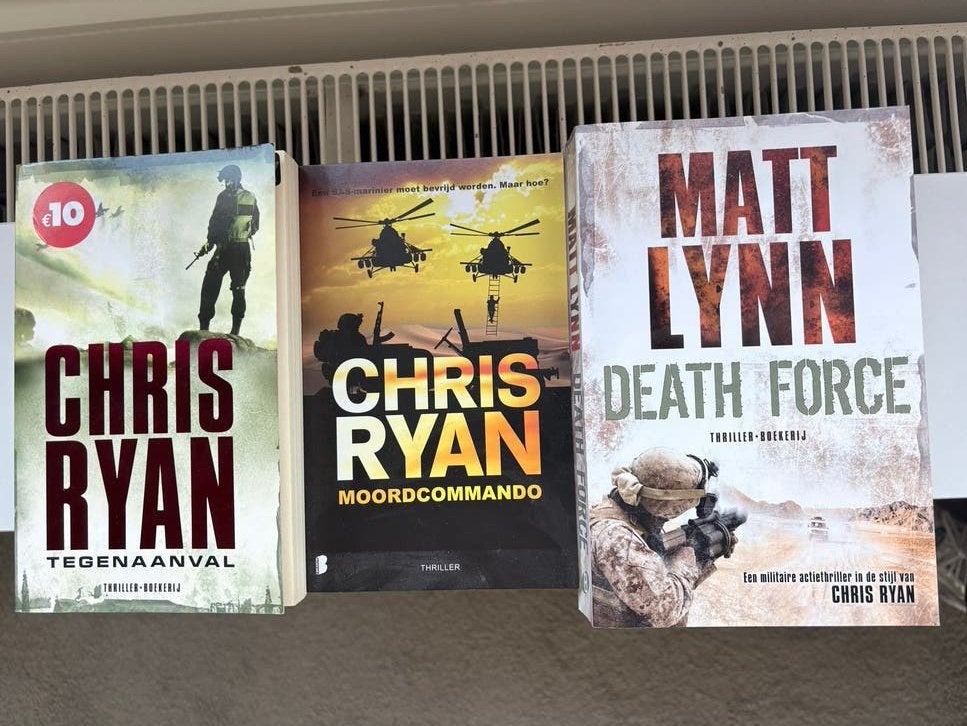 Spannende thrillers van Chris Ryan en Matt Lynn, Ophalen of Verzenden, Zo goed als nieuw