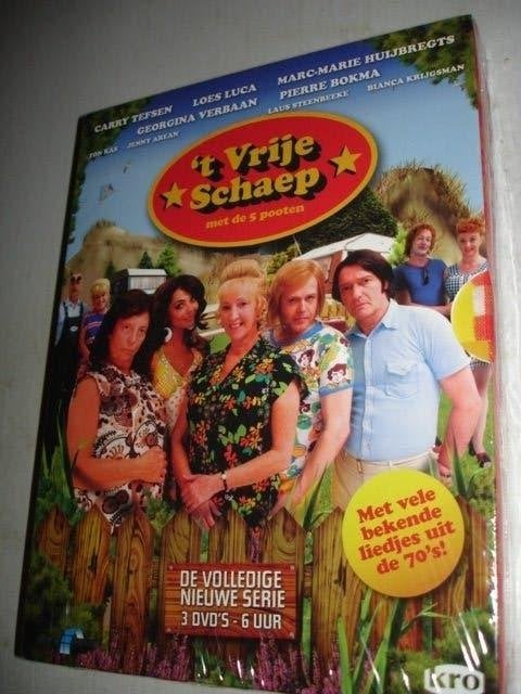 't Vrije Schaep met de 5 Pooten- BOX- 3-DVD- (NIEUW/SEAL), Alle leeftijden, Verzenden, Nieuw in verpakking, Drama