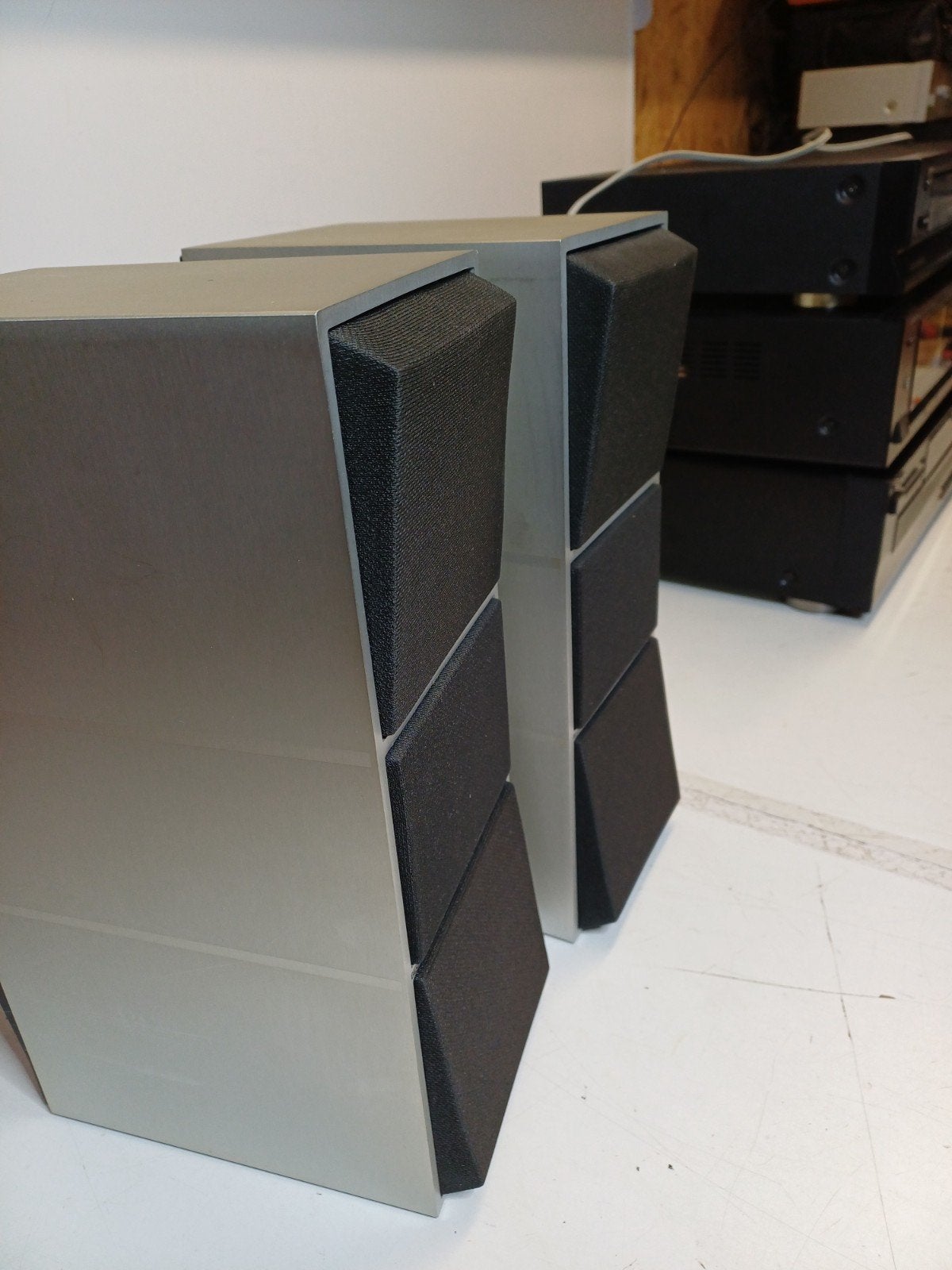 B&O Beovox C75 T6323 speakers - gerefoamd, perfect werkend, Stereo speakers, Inclusief kabels, Refurbished, Ophalen of Verzenden