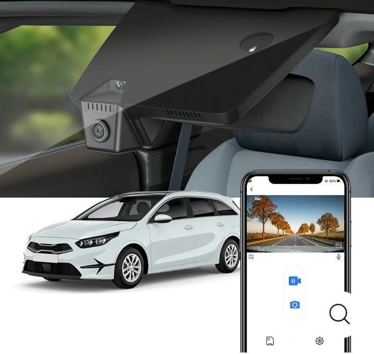 Fitcamx dashcam Kia Ceed, Ophalen of Verzenden, Gebruikt, Kia