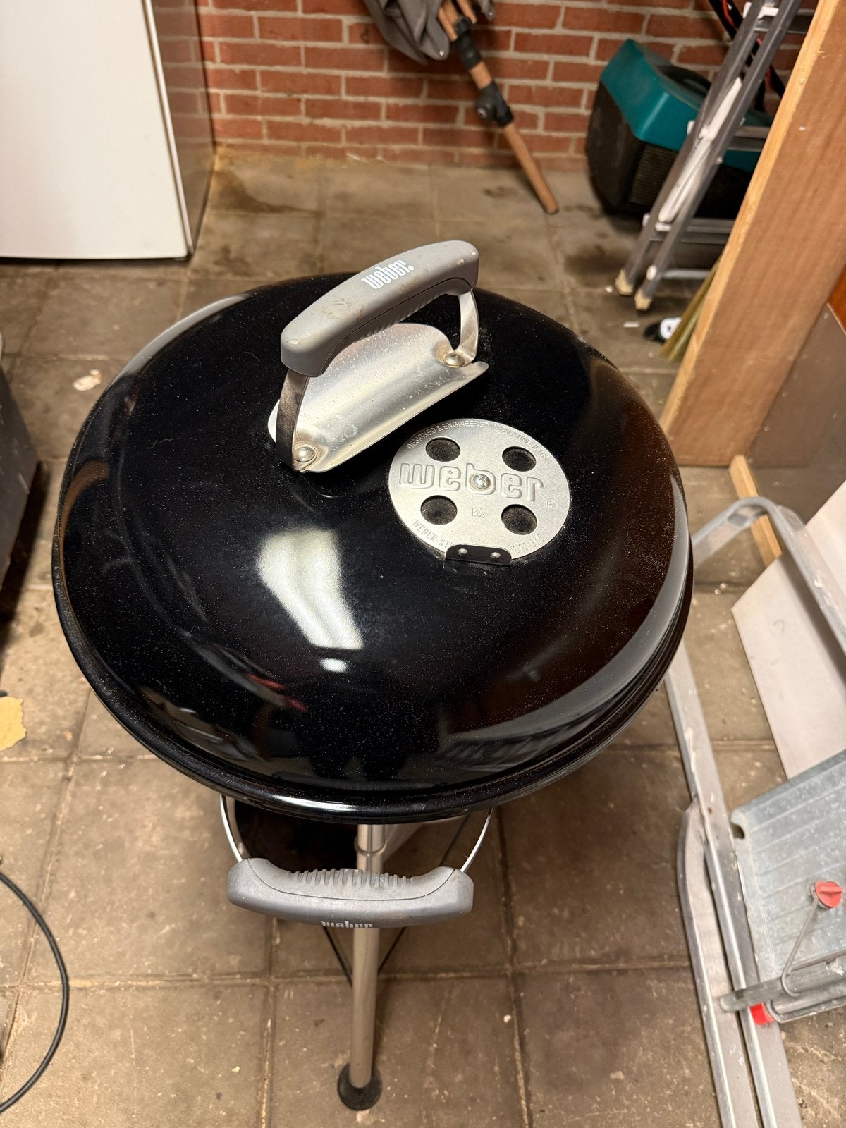 Weber BBQ met starter, Tuin en Terras, Ophalen, Gebruikt