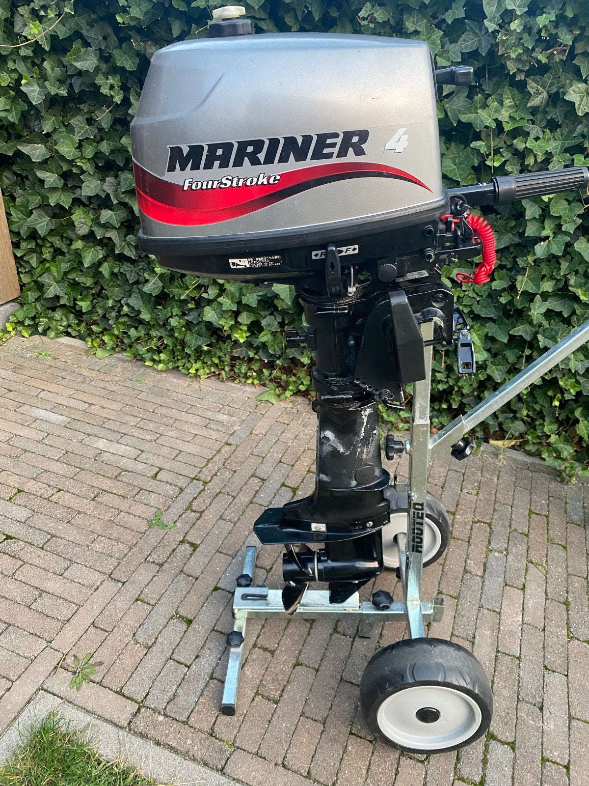 Mariner 4 PK FourStroke Bj 2002 kortstaart, Ophalen, Gebruikt, Minder dan 5 pk, Viertaktmotor