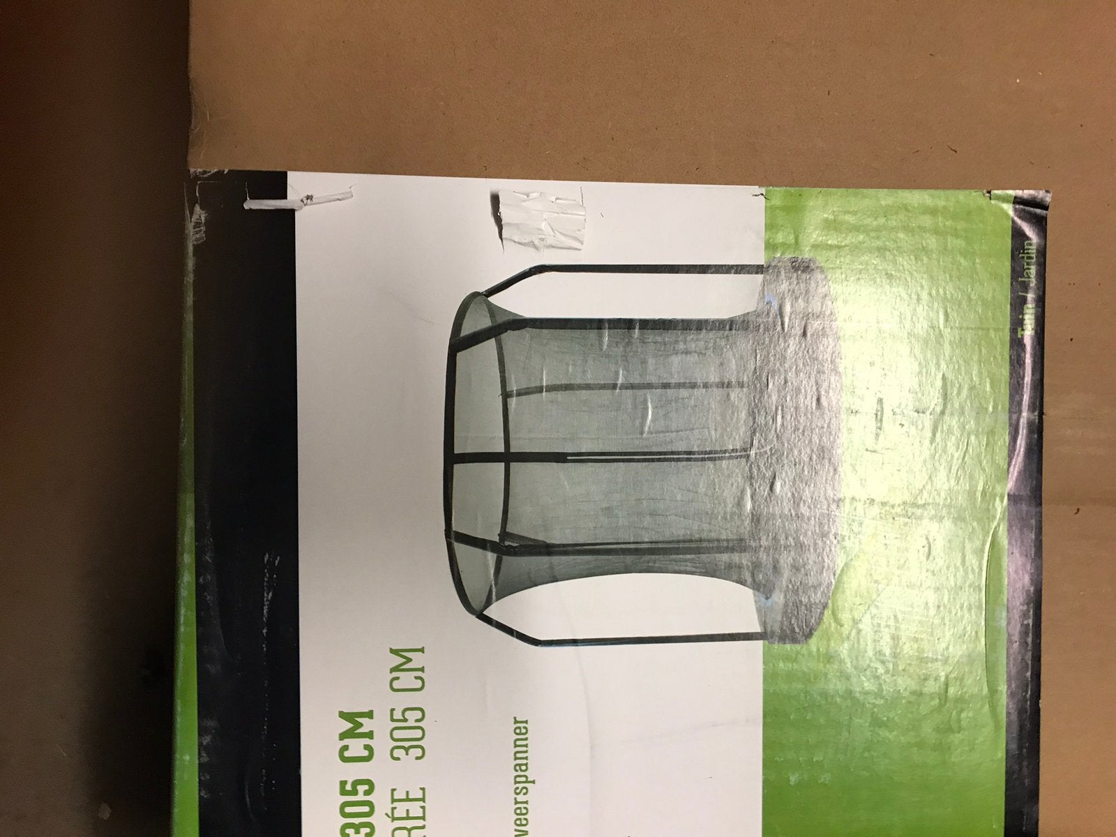 Te koop Trampoline, Ophalen, Gebruikt