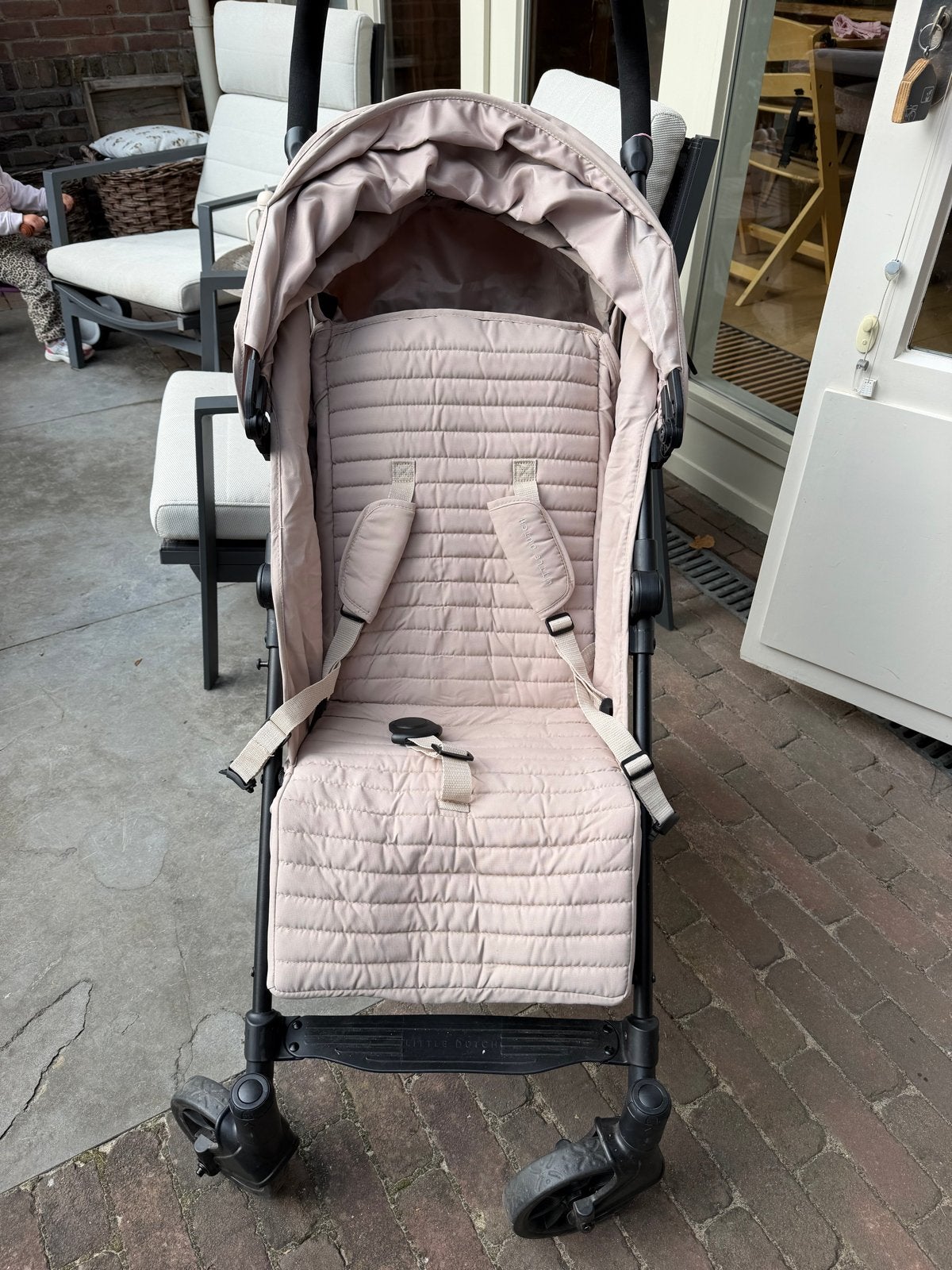 Little Dutch Buggy - Beige, Zo goed als nieuw, Ophalen, Zo goed als nieuw, Overige merken, Verstelbare rugleuning