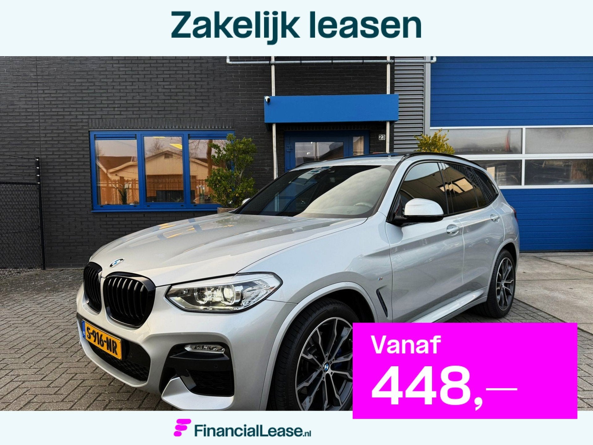 BMW X3 XDrive30i High Executive 252PK|M-Pakket|HUD|Pano|Spor, Automaat, Gebruikt, 4 cilinders, Bedrijf