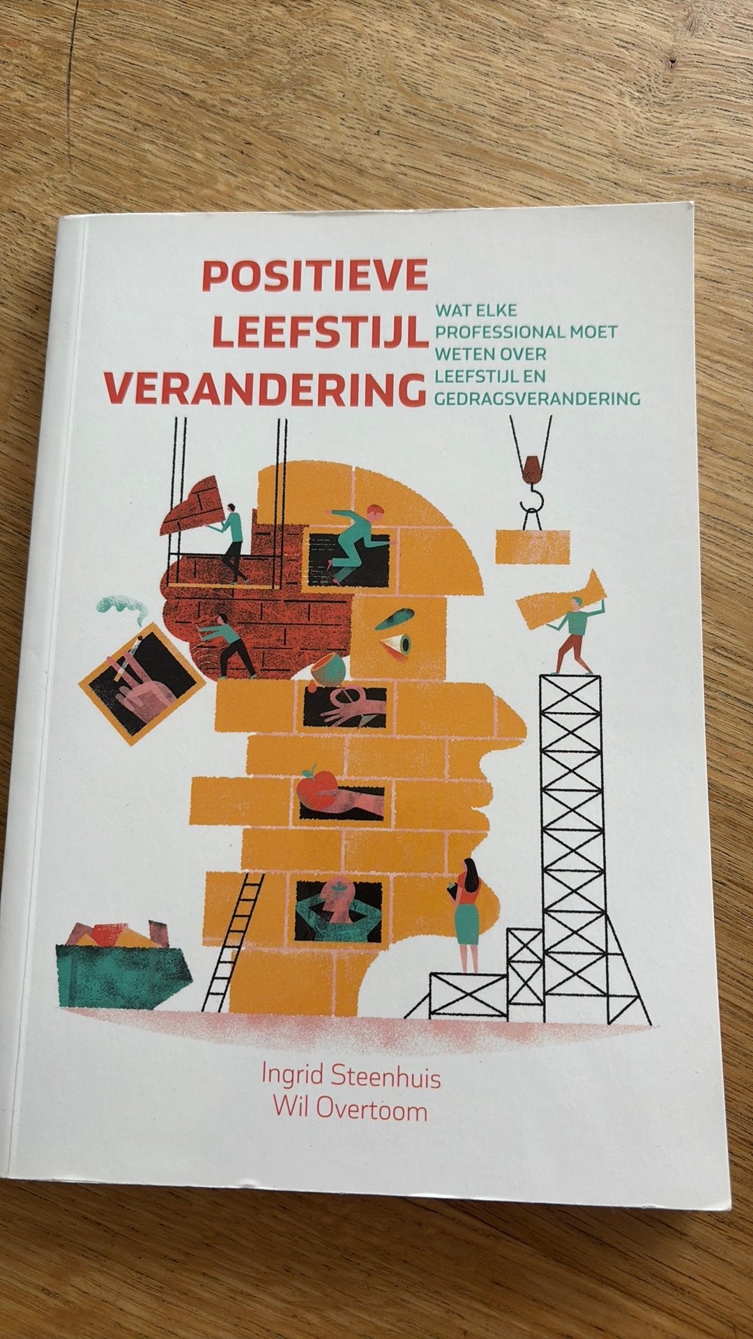 Ingrid Steenhuis - Positieve leefstijlverandering, Boeken, Ophalen of Verzenden, Zo goed als nieuw, Ingrid Steenhuis; Wil Overtoom