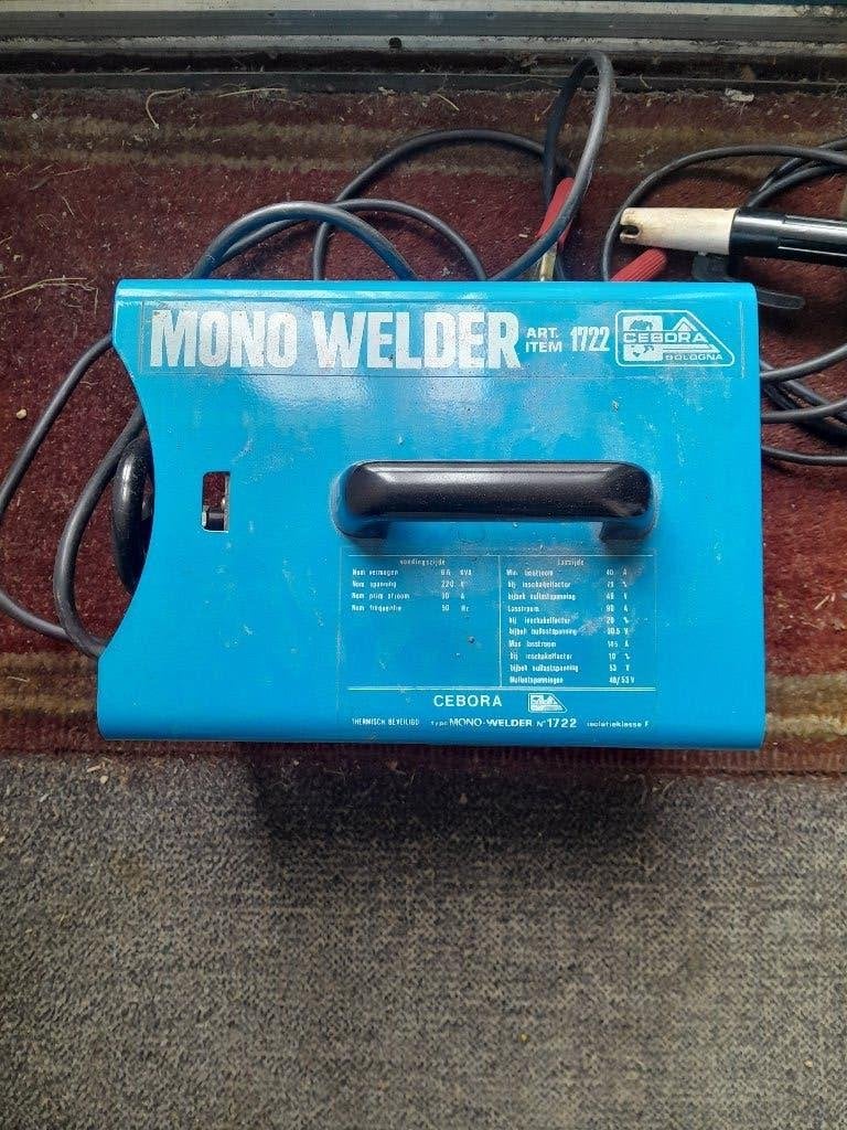 elektroden lasapparaat CEBORA MONO WELDER, Ophalen, Gebruikt, Minder dan 150 ampère, Elektroden