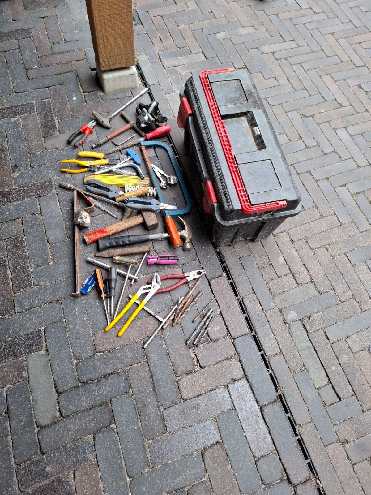 Veel diverse voor rommelmarkt voor weinig, Ophalen