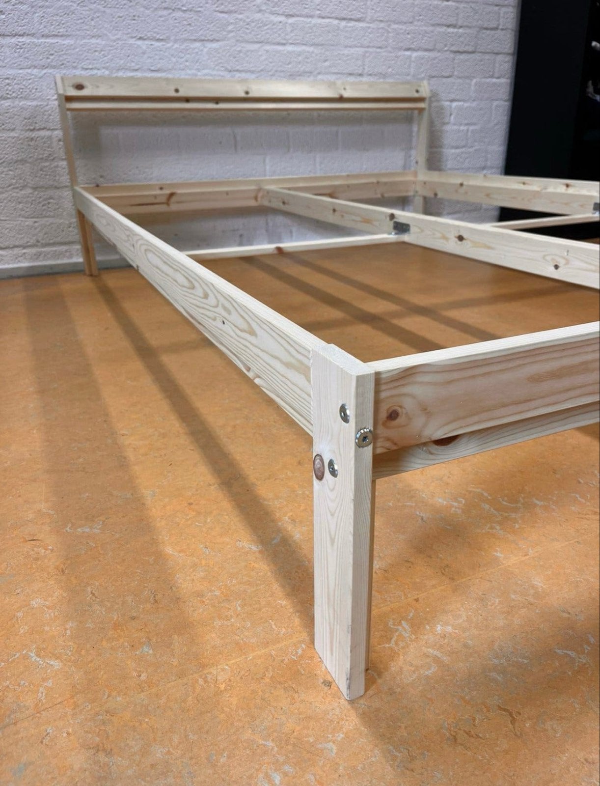 IKEA NEIDEN Bedframe 140x200 cm - zonder lattenbodem!, Ophalen, Overige kleuren, Tweepersoons, 140 cm