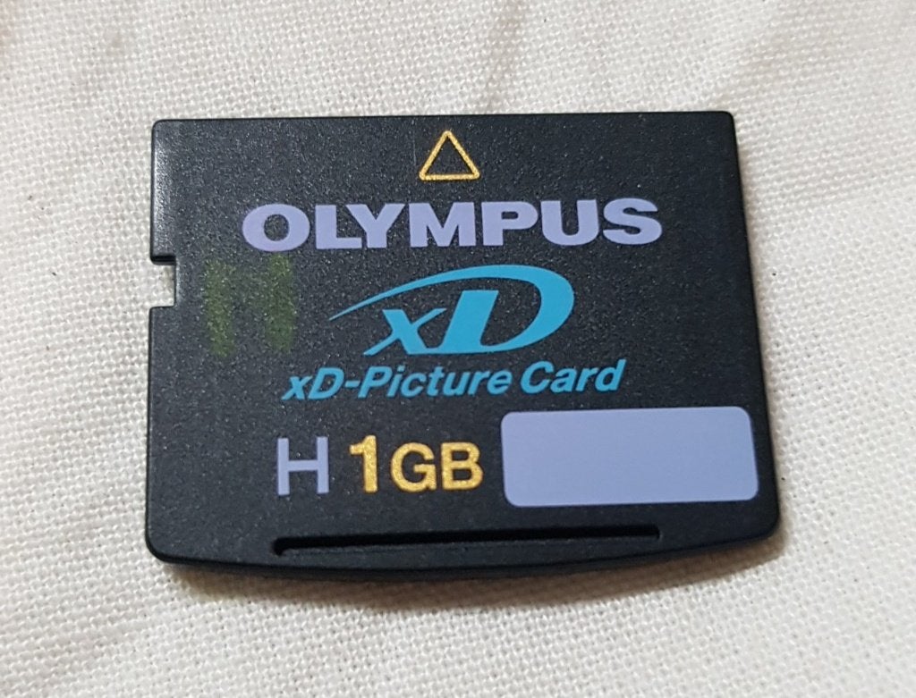 Olympus xD-Picture Card H 1GB Geheugenkaart, XD, Gebruikt, Onbekend, Onbekend
