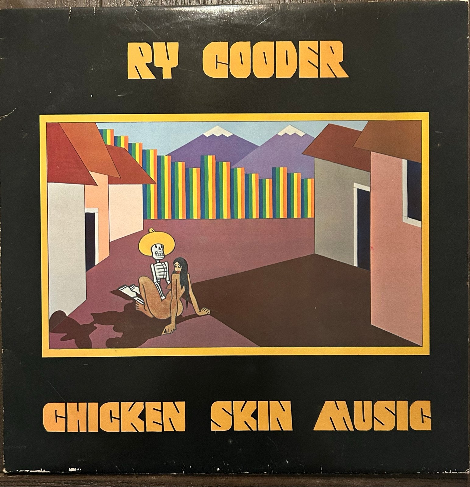 Ry Cooder - Chicken Skin Music (LP, 1976), Cd's en Dvd's, LP, Gebruikt, Originele persing, Ophalen of Verzenden