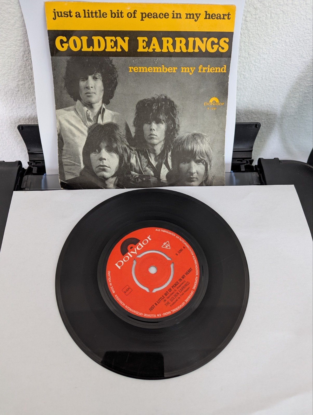 The Golden Earrings - Just A Little Bit ( vinyl single), Ophalen of Verzenden, Gebruikt, Pop