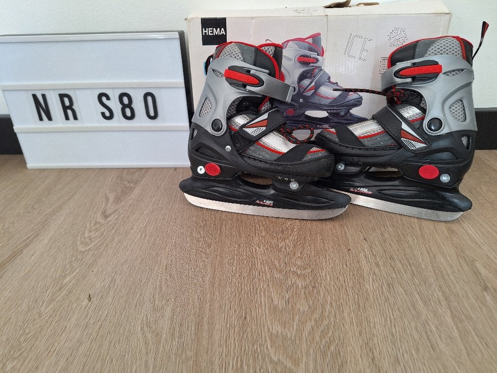 IJSHOCKEYSCHAATSEN 30 31 32 33 VERSTELBAAR, Ophalen of Verzenden, Gebruikt, Schaatsen
