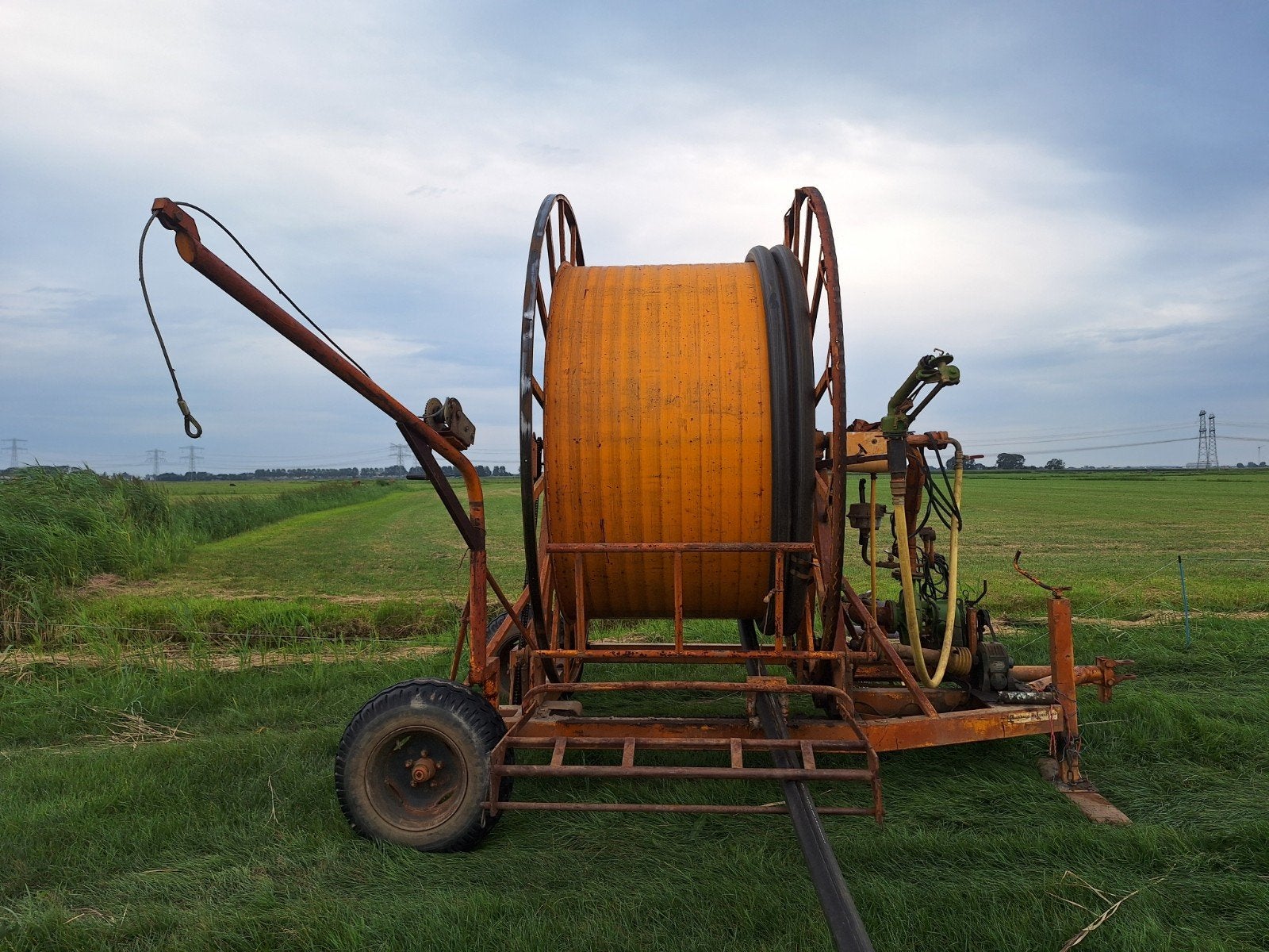 regenhaspel, Zakelijke goederen, Ophalen, Beregening en Drainage