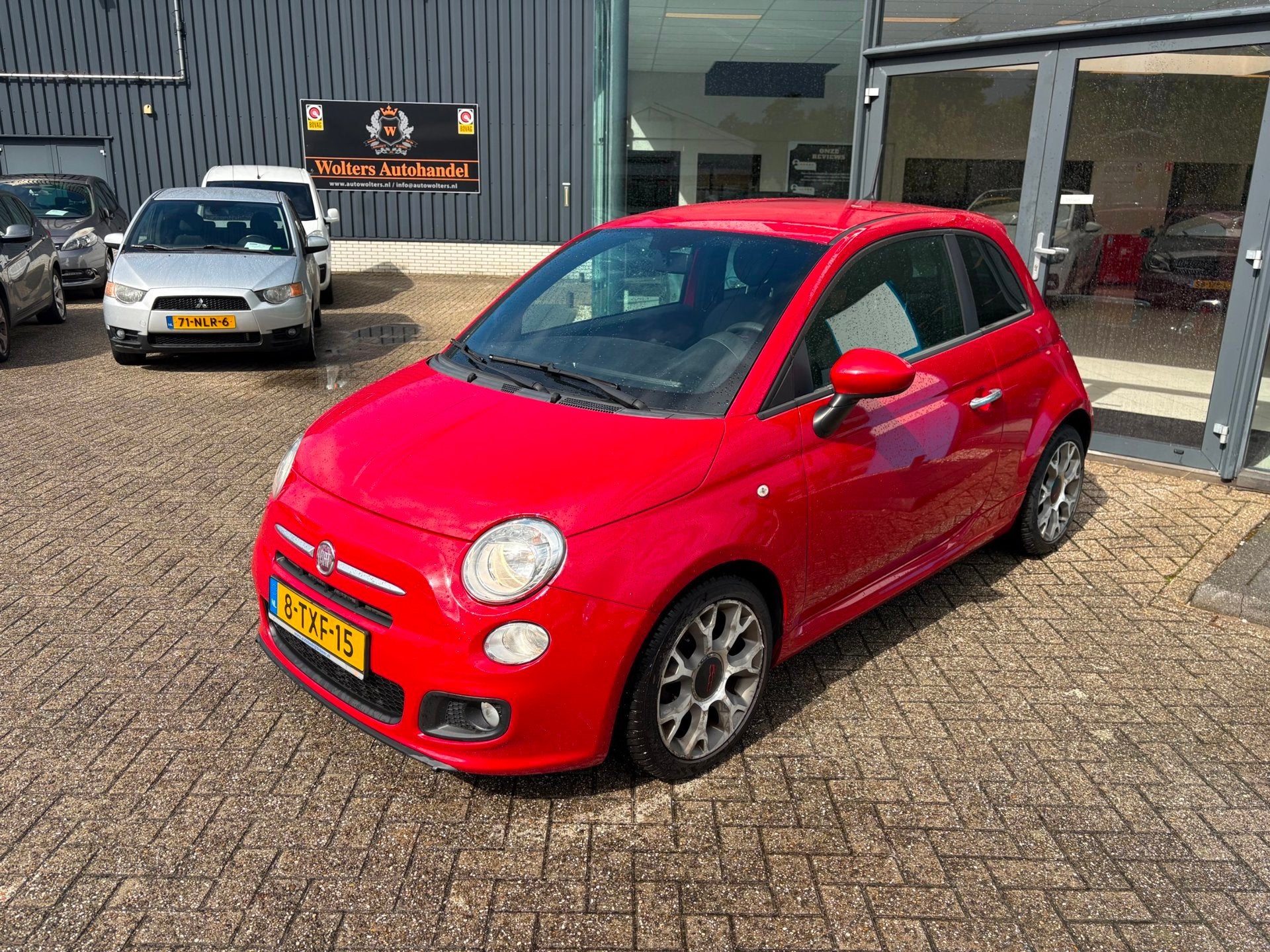 Fiat 500 0.9 TwinAir Turbo 500S, Auto's, Voorwielaandrijving, Dealer onderhouden, Leder en Stof, 905 kg