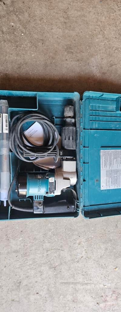 Makita HM0810T Breekhamer in Koffer - Gebruikt, Doe-het-zelf en Verbouw, Gereedschap | Boormachines, Ophalen of Verzenden, Gebruikt