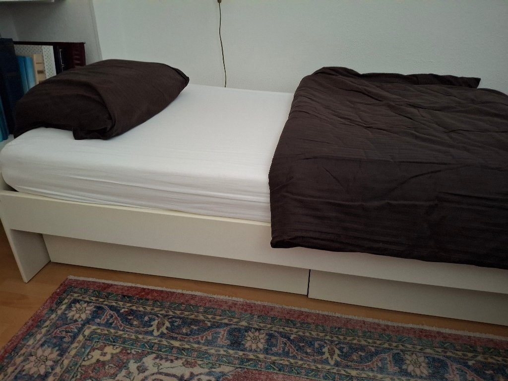 Bed, Ophalen, Gebruikt, 90 cm, Eenpersoons
