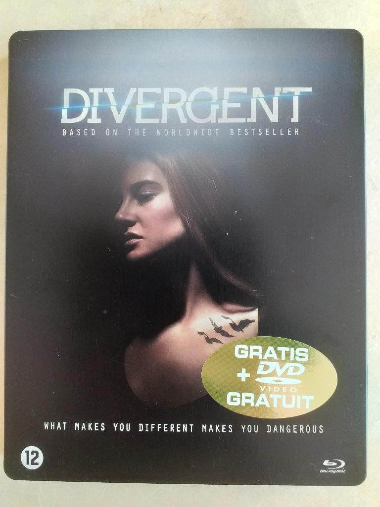 Divergent Steelbook Bluray + Dvd, Verzenden, Zo goed als nieuw, Science Fiction en Fantasy