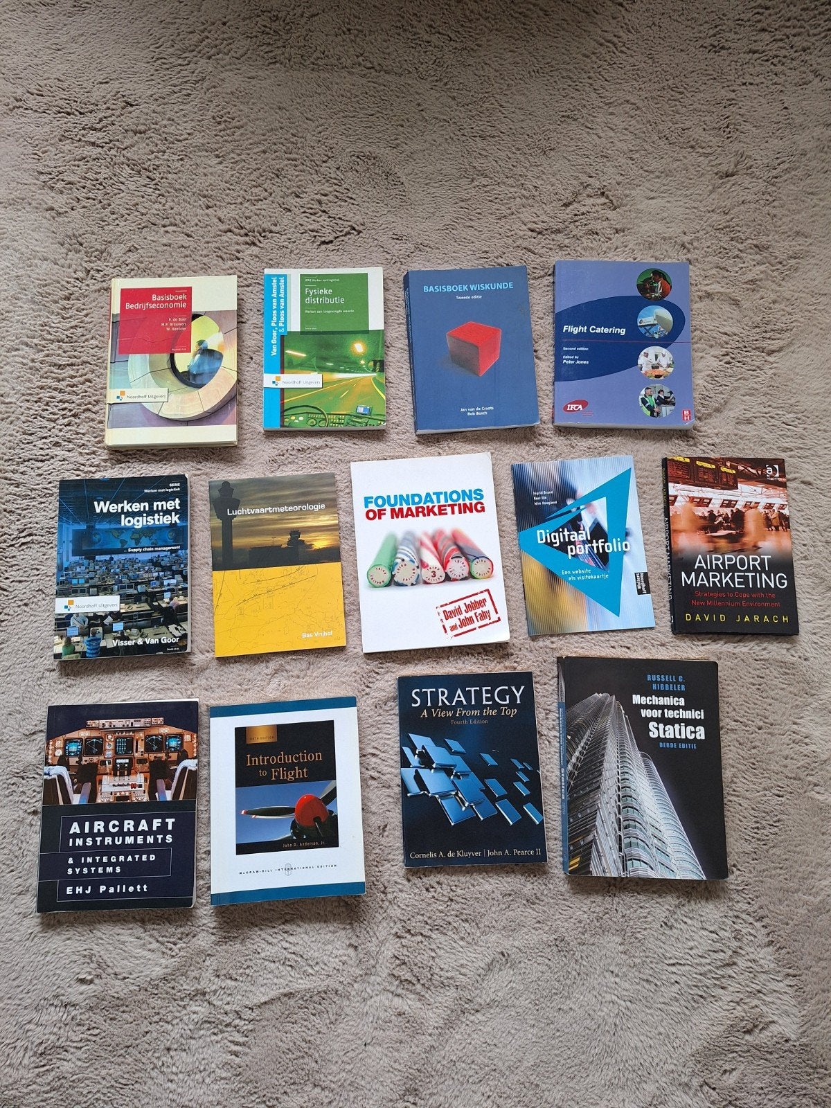 Studieboeken boeken luchtvaart aviation logistiek logistics, Boeken, Studieboeken en Cursussen, Ophalen, Beta, Gelezen, HBO