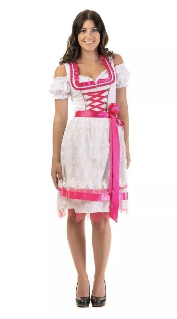 3-delige katoenen dirndl maat 34 tm 44 NIEUW, Maat 38/40 (M), Carnaval, Nieuw, Ophalen of Verzenden
