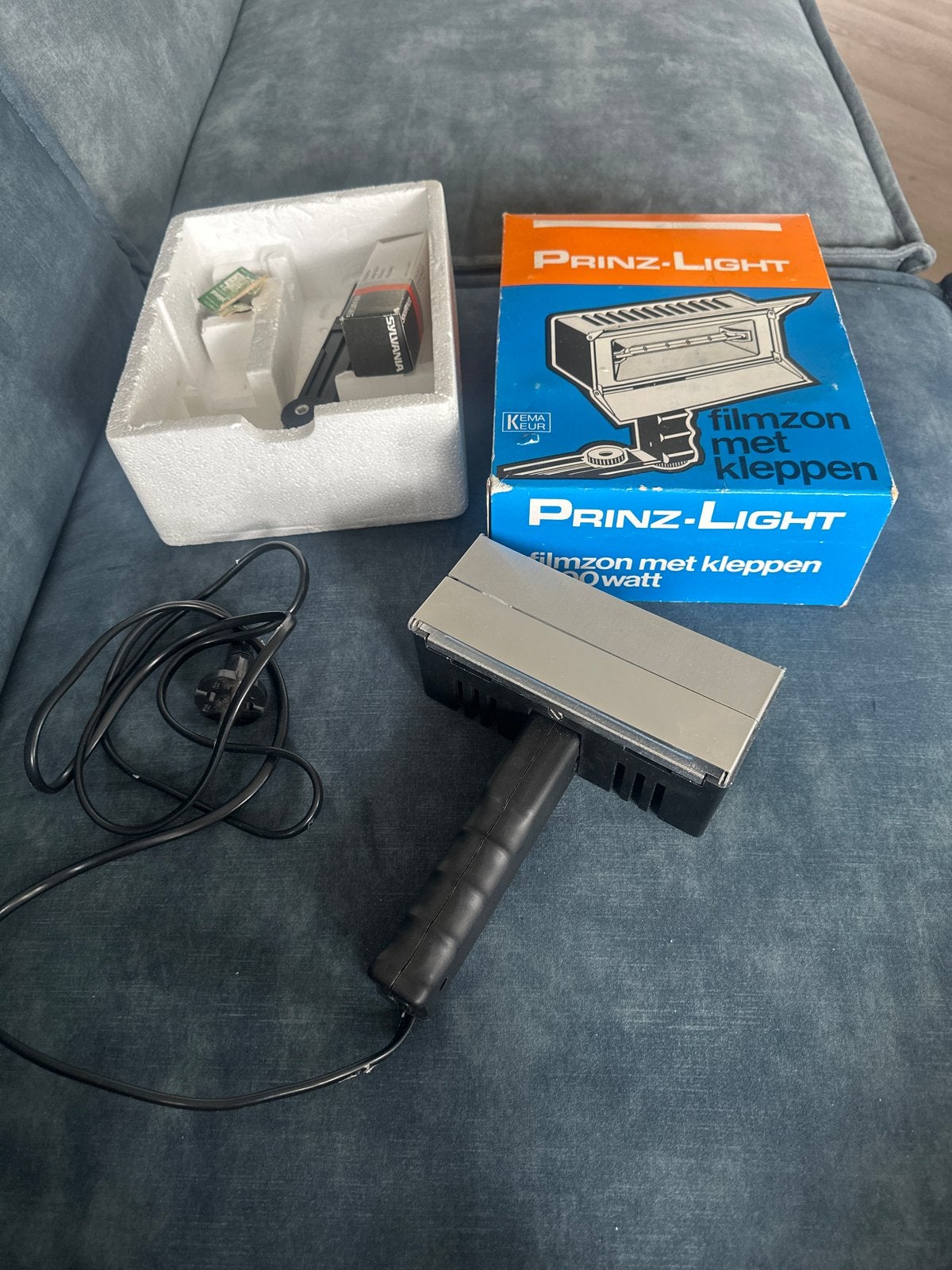 Vintage Prinz-Light Filmzon met Kleppen - Kaiser 1000W, Audio, Tv en Foto, Fotografie | Fotostudio en Toebehoren, Gebruikt, Studiolamp