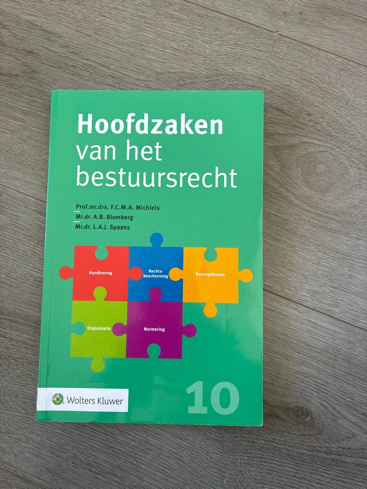 Hoofdzaken van het bestuursrecht - Wolters Kluwer, Boeken, Ophalen of Verzenden, Gamma, Zo goed als nieuw, HBO