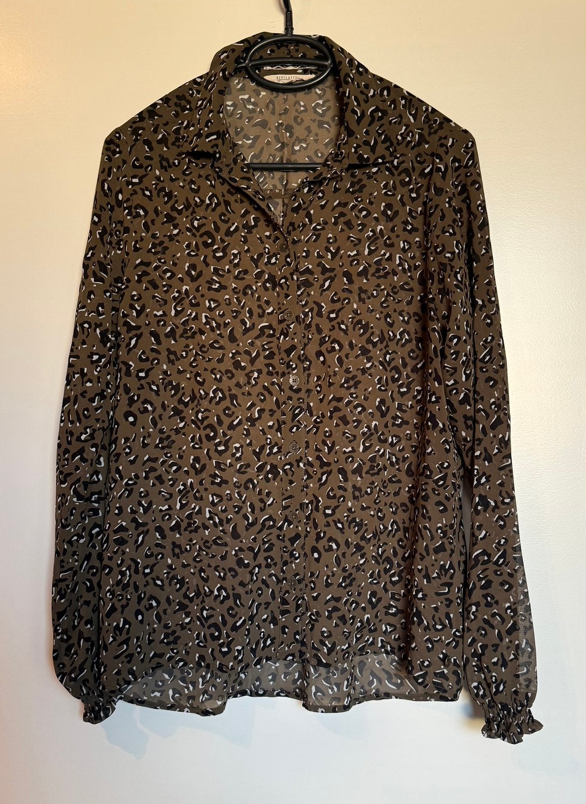 Dames blouse van Revelation. Mt.XS., Bruin, Ophalen of Verzenden, Zo goed als nieuw, Revelation