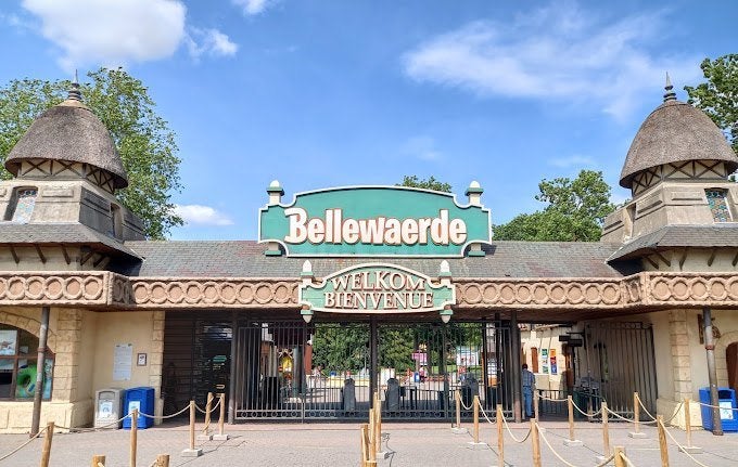 entreekaartje pretpark Bellewaerde Belgie, Drie personen of meer, Ticket of Toegangskaart