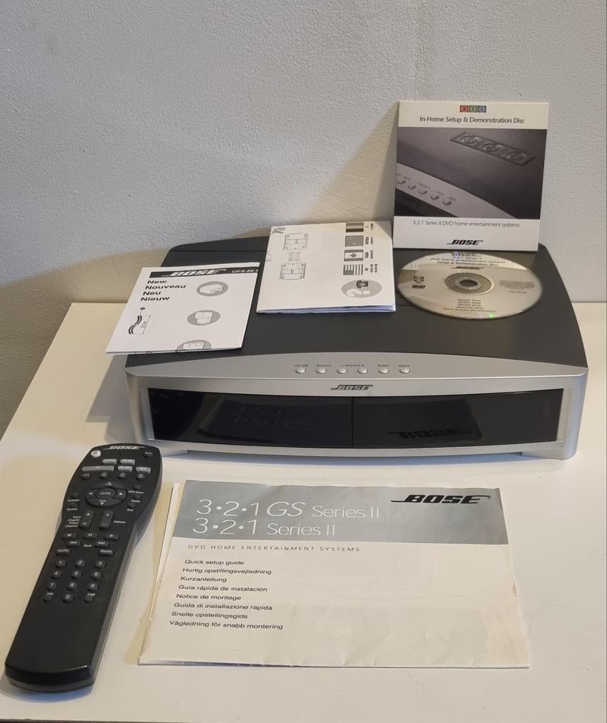 Bose 3-2-1 GS Series II DVD Home Entertainment System, Audio, Tv en Foto, Home Cinema-sets, Overige merken, 2.1-systeem, Ophalen of Verzenden